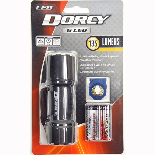 Camping Dorcy 6 LED Flashlight 41-4242 - Image 3