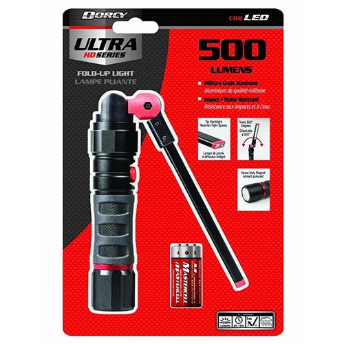 Automotive Repair Flashlights Dorcy Ultra HD Fold Up Worklight | 500 Lumens - Image 5