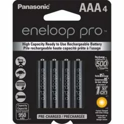 Eneloop Pro AAA Batteries | Rechargeable Batteries