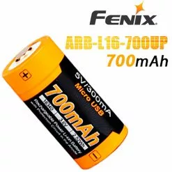 Batteries Fenix 16340 Battery ARB-L18-700UP | Fenix Distributor