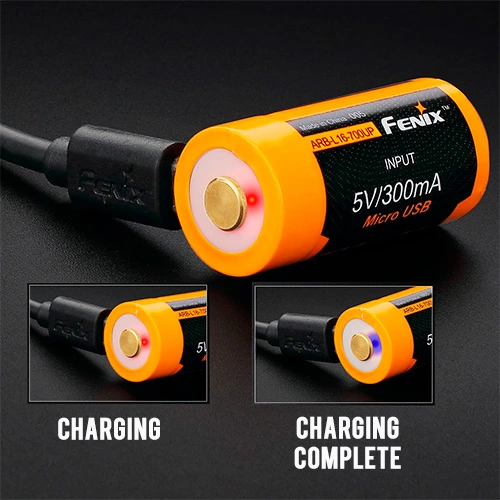 Batteries Fenix 16340 Battery ARB-L18-700UP | Fenix Distributor - Image 2