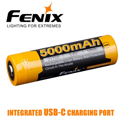 Batteries Fenix 21700 Battery ARB-L21-5000U | Fenix Distributor