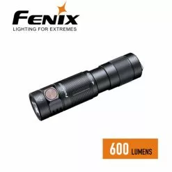 Boating Flashlights Fenix E09R EDC Rechargeable Flashlight | 600 Lumens | Fenix Distributor