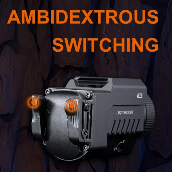 Fenix GL22 Rechargeable Weapon Light With Red Laser | 750 Lumens - Image 5