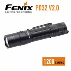 Boating Flashlights Fenix PD32 V2 Compact Flashlight | 1200 Lumens | Fenix Distributor