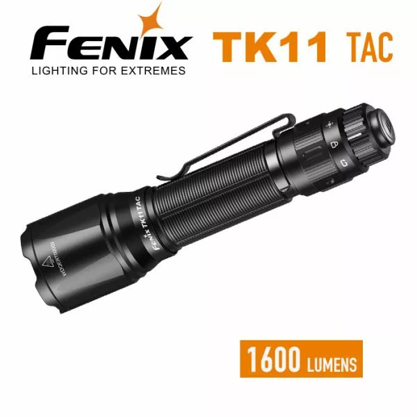 Boating Flashlights Fenix TK11 TAC Flashlight | 1600 Lumens | Fenix Distributor