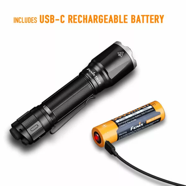 Boating Flashlights Fenix TK16 V2.0 High Performance Flashlight | 3100 Lumens - Image 6