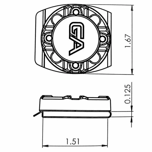 Accessories Guardian Angel Small Magnetic Mount | ACC-UCMS - Image 3