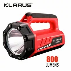Boating Flashlights Klarus RS10 USB-C Rechargeable Spotlight And Floodlight | 800 Lumens