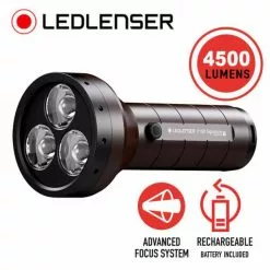 Bright Flashlights LEDLenser P18R Signature Adjustable Focus Rechargeable Flashlight | 4500 Lumens