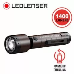 Boating Flashlights LEDLenser P6R Signature Rechargeable Flashlight | 1400 Lumens