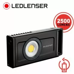 Automotive Repair Flashlights LEDLenser IF4R Rechargeable Flood Worklight | 2500 Lumens