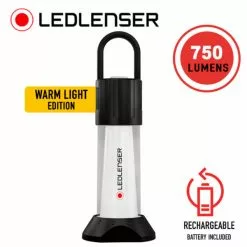 Boating Flashlights LEDLenser ML6 Rechargeable Lantern Warm Light Edition | 750 Lumens
