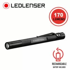Electrician LEDLenser P4R Work Rechargeable Penlight Flashlight | Adjustable Focus