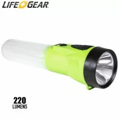 Boating Flashlights LifeGear Adventure Rechargeable Power Light | 220 Lumens