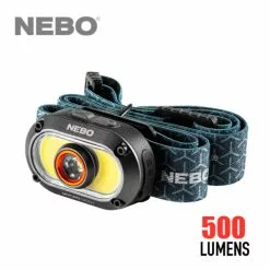 Boating Flashlights Nebo Mycro 500+ Headlamp And Cap Light | Authorized Distributor