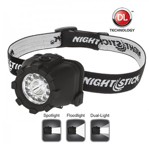 General Home Use & Car Repair Nightstick Dual-Light Headlamp NSP-4604B | Nightstick Distributor