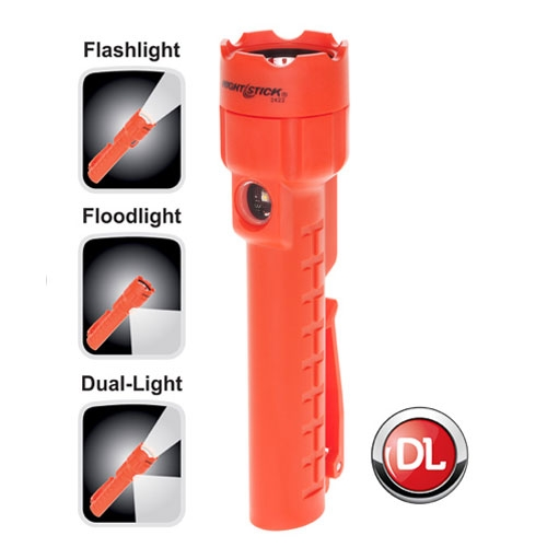 Flashlights For Outdoor Sports Nightstick Dual Light With Magnet NSP-24222R