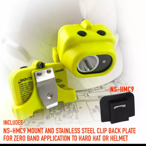 Headlamps Nightstick Instrinsically Safe Rechargeable Headlamp XPR-5554G, Class I Div 1 - Image 3