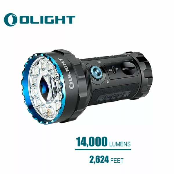 Bright Flashlights Olight Marauder 2 High Performance Flashlight | 14,000 Lumens