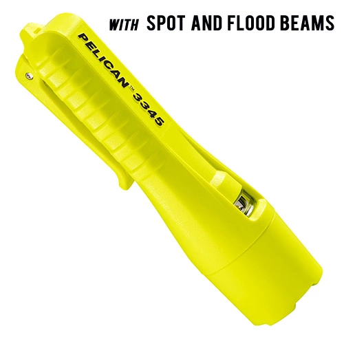 Automotive Repair Flashlights Pelican 3345 Dual Beam Flashlight | Intrinsically Safe | Pelican Distributor - Image 3