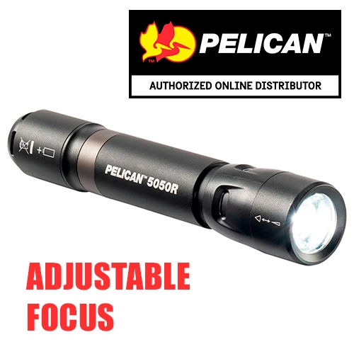 Automotive Repair Flashlights Pelican 5050R USB Rechargeable Flashlight | Adjustable Focus | Pelican Distributor