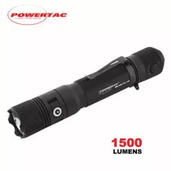 Boating Flashlights Powertac Huntsman LT Long Throw Flashlight | 1500 Lumens