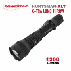 Boating Flashlights Powertac Huntsman XLT Extra Long Throw Flashlight | 1,000 Meters