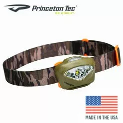 Boating Flashlights Princeton Tec Vizz Mossy Oak Gamekeeper LED Headlamp | 420 Lumens
