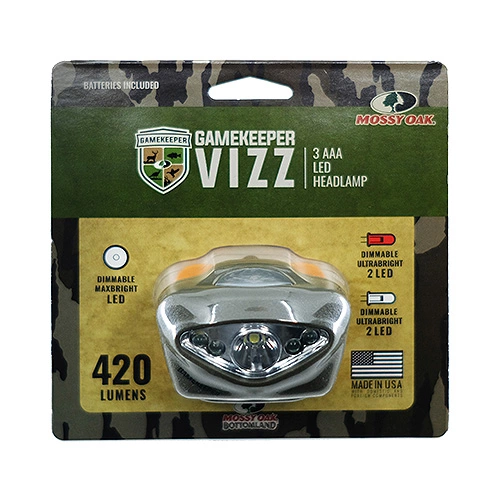Boating Flashlights Princeton Tec Vizz Mossy Oak Gamekeeper LED Headlamp | 420 Lumens - Image 2