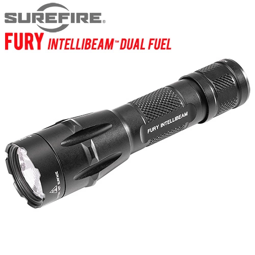 Boating Flashlights Surefire Fury Dual Fuel IntelliBeam™ Flashlight | 1,500 Lumens | Rechargeable