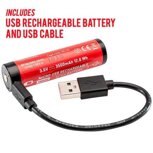 Boating Flashlights Surefire Fury Dual Fuel IntelliBeam™ Flashlight | 1,500 Lumens | Rechargeable - Image 3